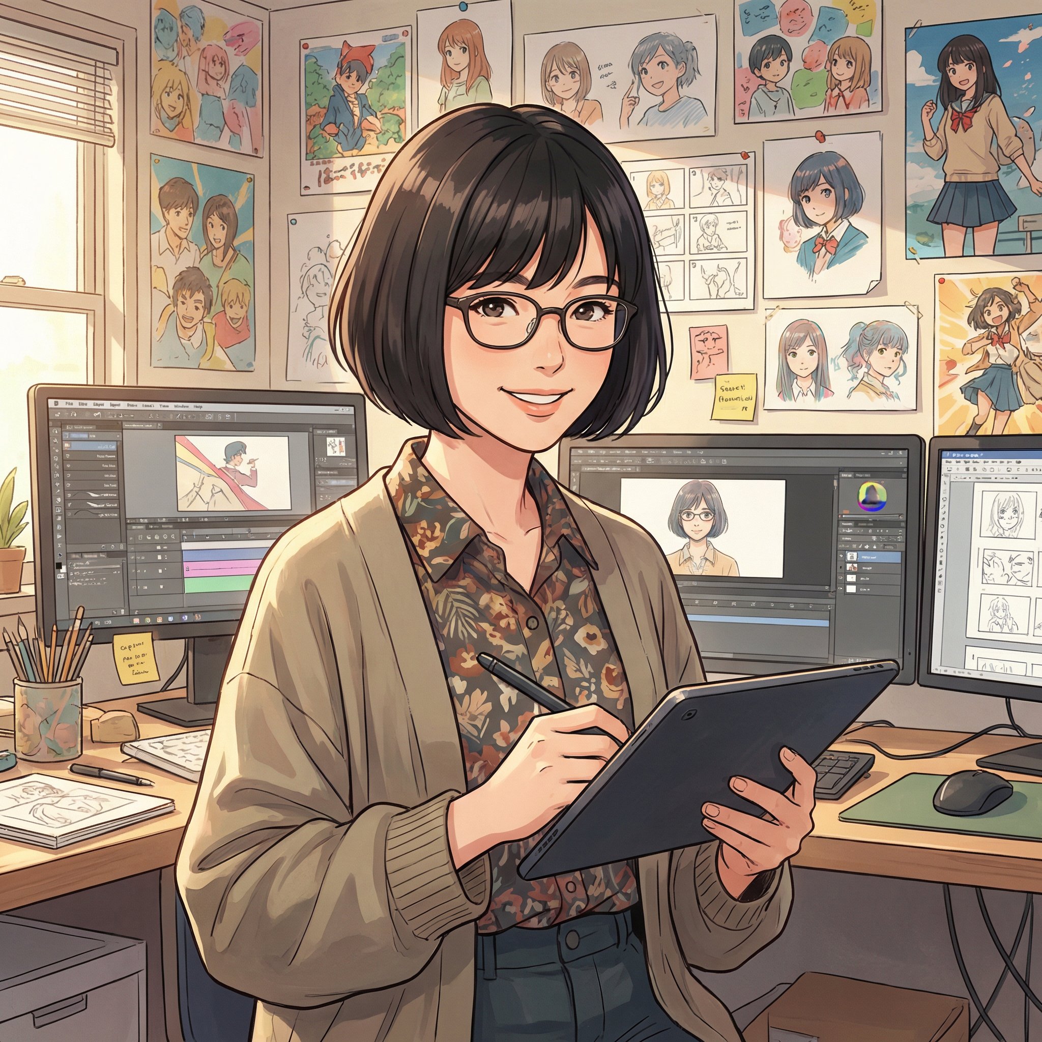 小马拉大车首席原画师